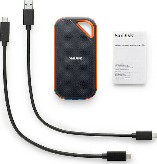 Sandisk Extreme Pro Portable V2 USB 3.2 / USB-C Външен SSD 4TB 2.5" Черен