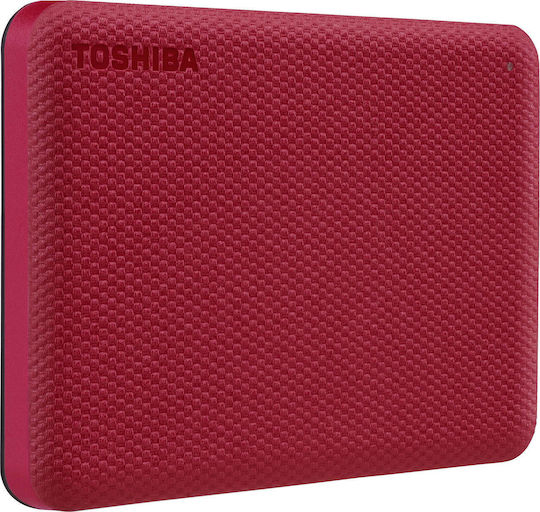 Toshiba Canvio Advance 2020 USB 3.2 Externe HDD 2TB 2.5" Rot