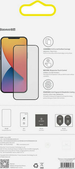 Baseus 3D Full Face Tempered Glass (iPhone 12 Pro Max)
