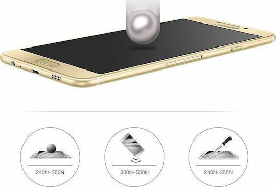 Mocolo TG+ Full Glue Full Face Tempered Glass Black (Galaxy M11)