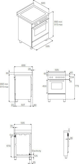 Bertazzoni Κουζίνα Professional Series
