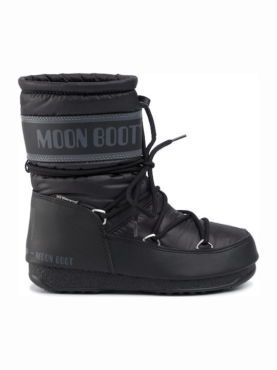 Moon Boot Γυναικείες Μπότες Χιονιού Μαύρες