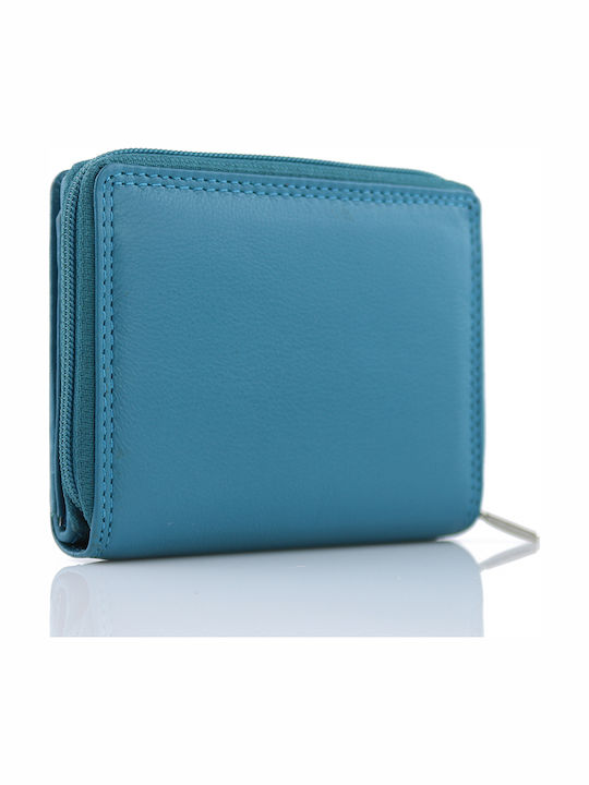 181 Small Leather Women's Wallet Classic Blue