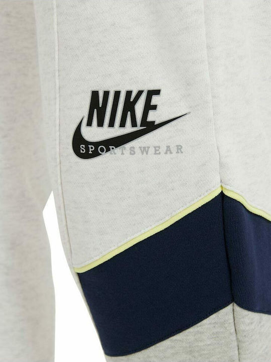 Jogginghose Jogger Vlies Weiß