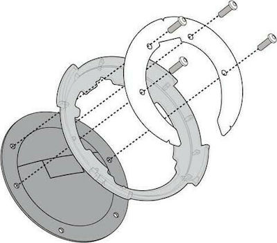 Givi Βάση Ρεζερβουάρ Tanklock για Suzuki V-Strom/Hayabusa/GSR/GSXR/GSXF/SV