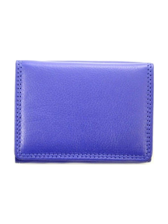 Kion 323 Small Leather Women's Wallet Blue