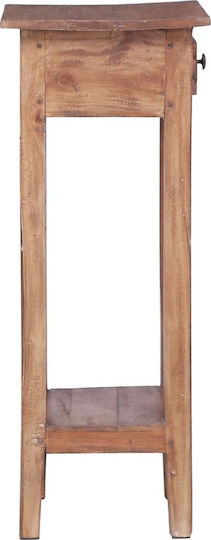 vidaXL Pflanzenständer Holz Braun 30cmx30cmx75cmcm.