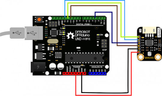 DFRobot Gravity: I2C BME680 Environmental Sensor