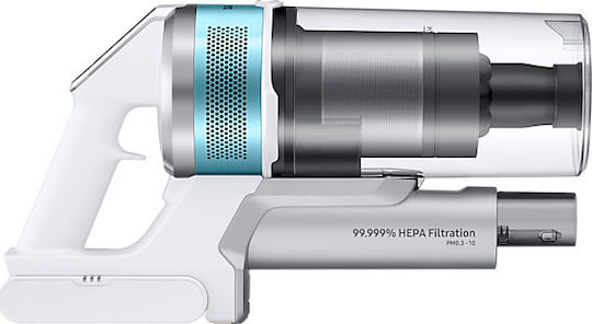 Samsung Jet 70 Turbo Επαναφορτιζόμενη Σκούπα Stick 21.6V Λευκή