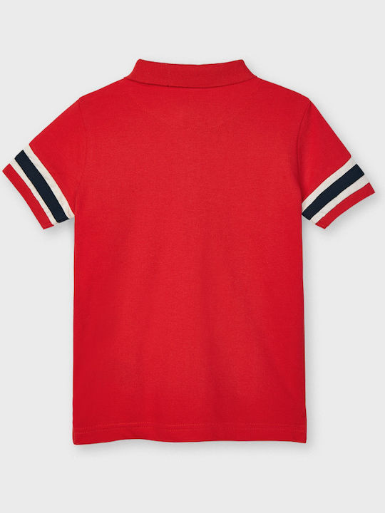 Mayoral Kids Polo Short Sleeve Red