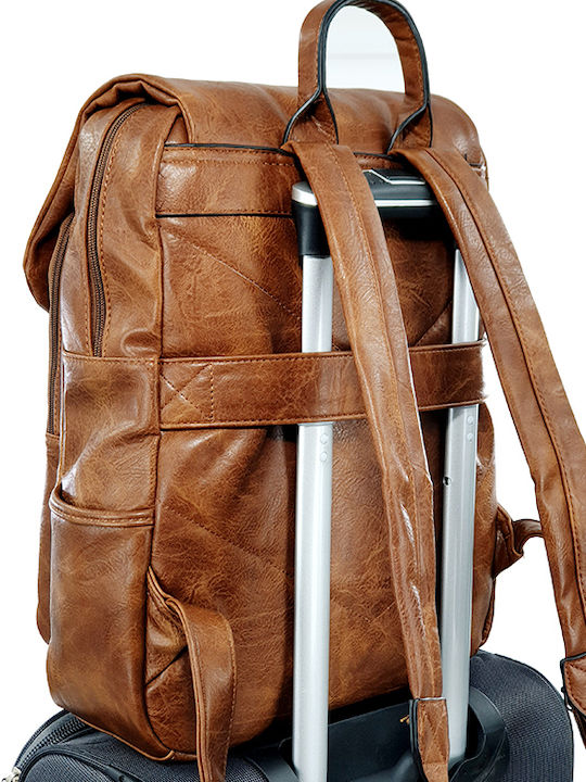 Playbags PB18-1 Backpack Backpack for 15.6" Laptop Brown