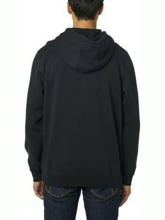 Fox Apex Men's Cardigan with Hood & Pockets Black