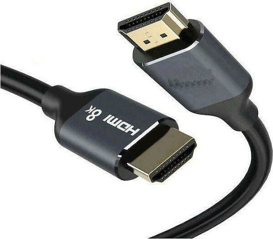 Artsound HDMI 2.1 Кабел HDMI мъжки - HDMI мъжки 3м Черен