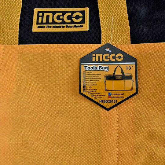 Ingco Τσάντα Χειρός Κίτρινη