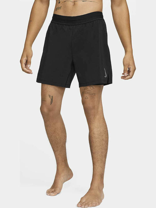 2 in 1 Sports Men's Shorts Dri-Fit Black