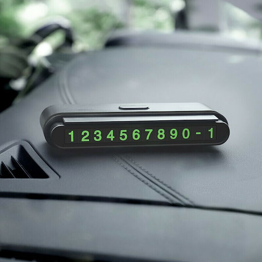 Hoco One-click Temporary Parking Plate Concealment Label