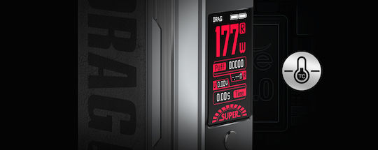 Voopoo Box Mod Drag 3 177W Marsala