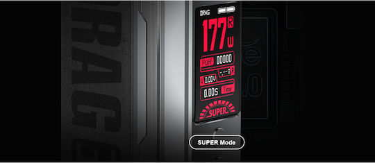 Voopoo Box Mod Drag 3 177W Marsala