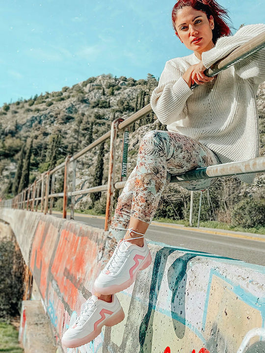 Invisible Γυναικεία Chunky Sneakers Ροζ