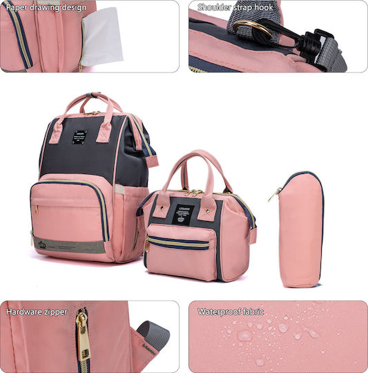 Lequeen Diaper Bag Grey