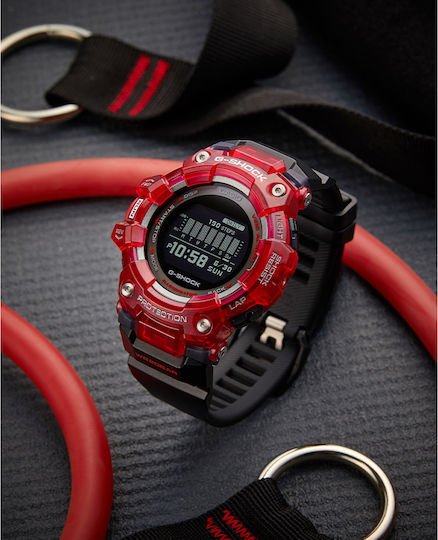 Casio GBD-100SM-4A1ER 49mm Smartwatch (Red)