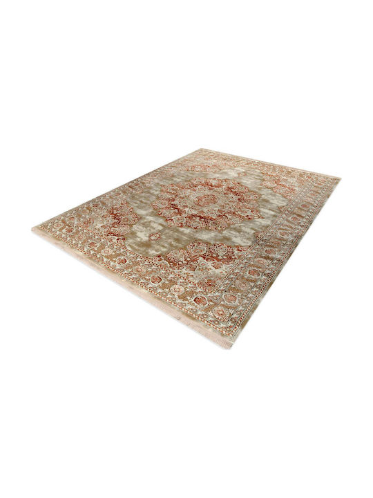 Tzikas Carpets 20617-721 Teppich Rechteckig mit Fransen Serenity