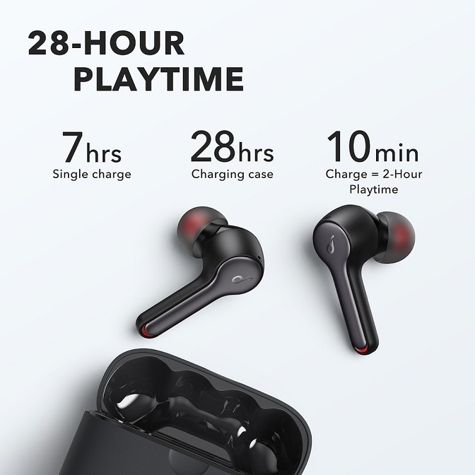 Anker Soundcore Liberty Air 2 black A39… Soundcore by Anker Liberty Air 2 In-ear Bluetooth Handsfree Căști