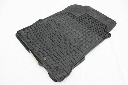 Frogum Set of Front and Rear Mats 4pcs for Renault Laguna 2007-2015 Black