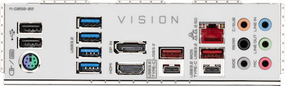 Gigabyte Z590 Vision G Motherboard ATX με Intel 1200 Socket