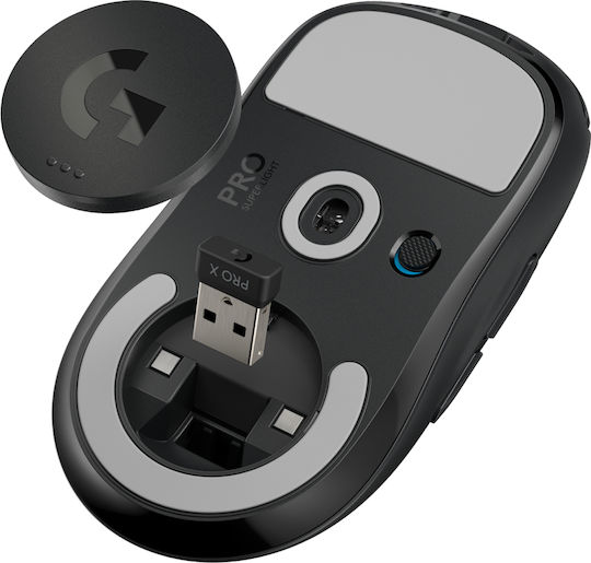 Logitech Pro X Superlight Ασύρματο Gaming Ποντίκι 25400 DPI Μαύρο