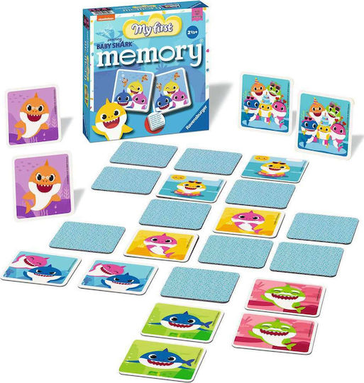 Επιτραπέζιο Παιχνίδι My First Memory Baby Shark για 2-4 Παίκτες 2+ Ετών (EN) Ravensburger