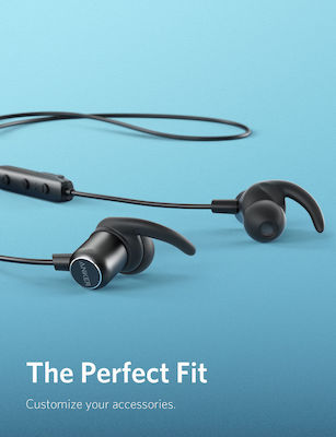 Anker Soundbuds Slim+ In-ear Bluetooth Handsfree Μαύρο