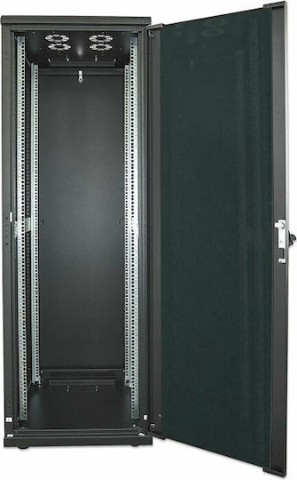 Intellinet Επιδαπέδια Καμπίνα Rack 32U 60x60x158.8cm Μαύρο 713115
