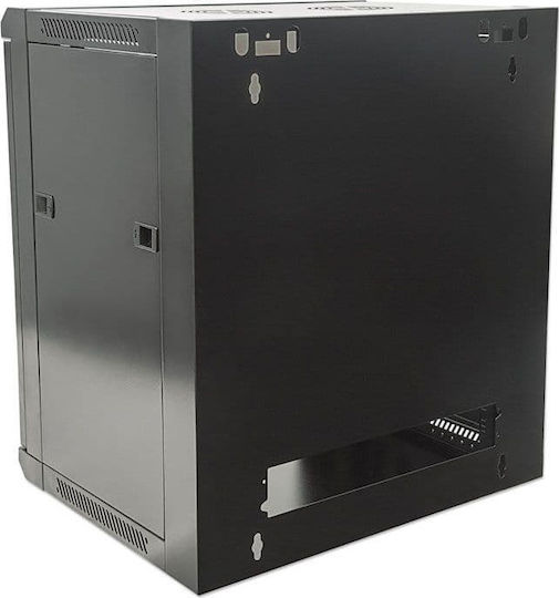 Intellinet Επιτοίχια Καμπίνα Rack 9U 57x45x50cm Μαύρο 711777