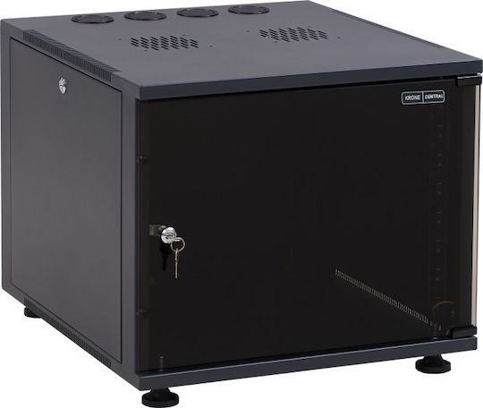 Central С крака Рак кабинет 9U 54x60x45.5см Черен 3000 3 600 09/C