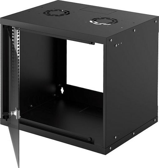 Intellinet Wall Mounted Rack Cabinet 9U 54x40x48.7cm Black 714174