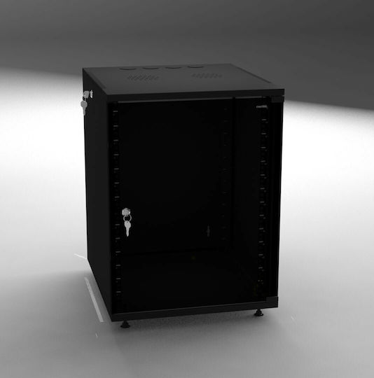 Central Montat pe perete Cabinete Rack 20U 54x60x94cm Negru 3000 3 600 20/C