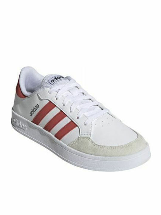 Adidas Breaknet Мъжки Маратонки Cloud White / Crew Red / Core Black