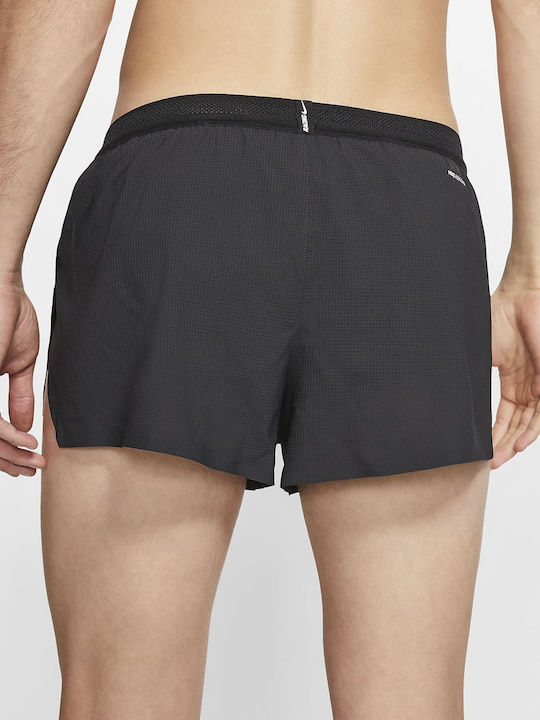 Nike AeroSwift Stride Sportliche Herrenshorts Schwarz