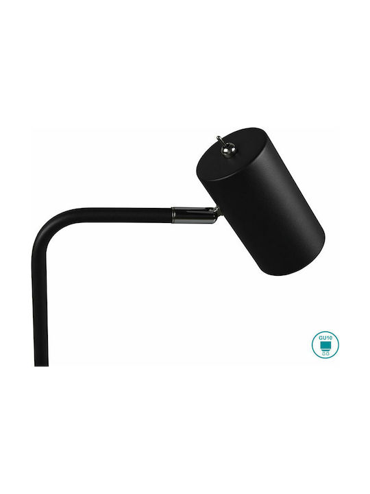 Trio Lighting Marley Decorative Lamp with Socket for Bulb GU10 Black