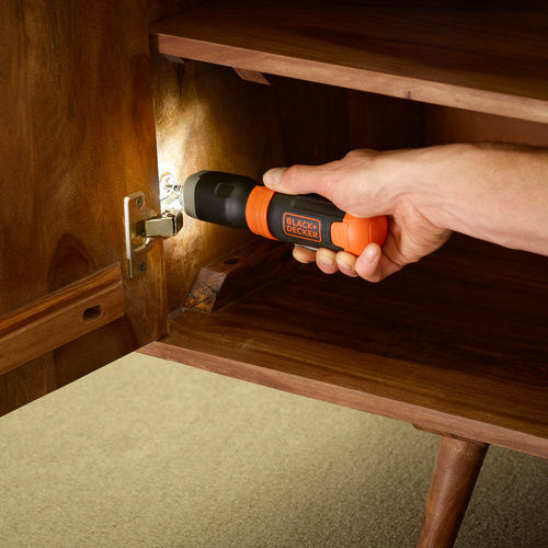 Black & Decker BCF601C Akkuschrauber mit Batterie 6V