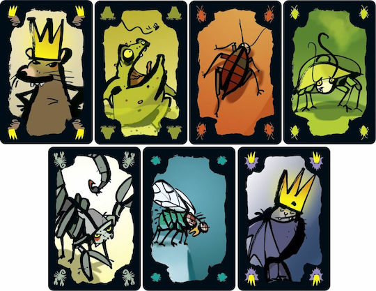 Board Game Cockroach Poker Royal for 8+ Players 8+ Years Old (EN) Drei Magier