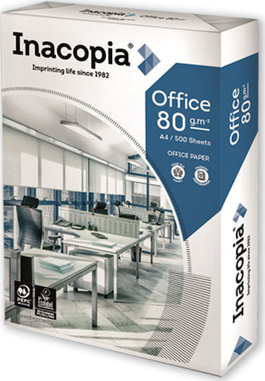 Inacopia Office Printing Paper A4 80gr/m² 500 sheets