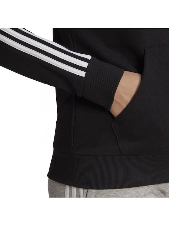Essentials Women's Sweatshirt Jacket Hooded Black