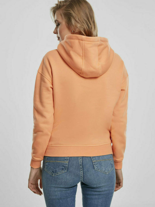 Urban Classics TB1524 Women's Hooded Sweatshirt Papaya