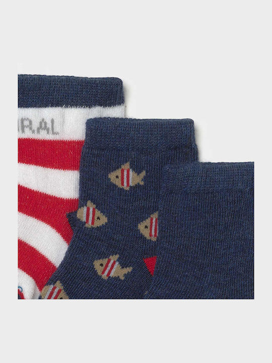 Mayoral Kids' Socks Knee-High Blue 6 Pairs