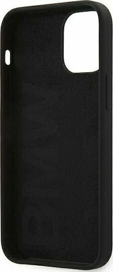 BMW Signature Back Cover Silicone Black (iPhone 12 mini)