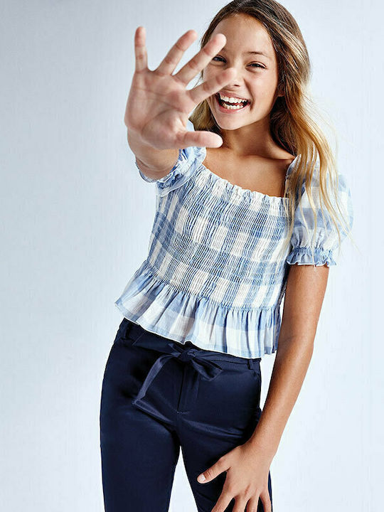 Kids' Tunic Short Sleeve Light Blue