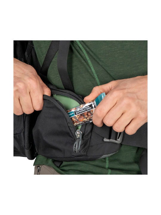 Osprey Farpoint Trek 55 Ορειβατικό Σακίδιο 55lt Αδιάβροχο Μαύρο Trekking