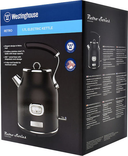 Westinghouse Reisekessel 1.7Es 2200W Schwarz